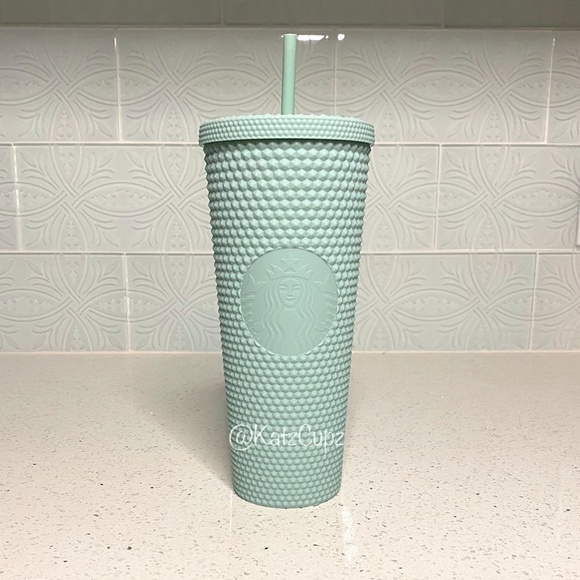 NWT Starbucks Studded Matte Mint Tumbler, Korea - Picture 1 of 5